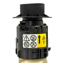 CARTUCHO DE TONER PARA USO EM RICOH AFICIO MP C2003 C2503 C2004 C2504 YELLOW (220GRS) RESTORE - SMJ 