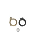 BUCHA ROLO FUSOR KYOCERA MITA 2810/2820/FS1130/1135- DIREITA/ESQUERDA 2H425150/2BR20180/ SSX6547/SSX4389 PAR 